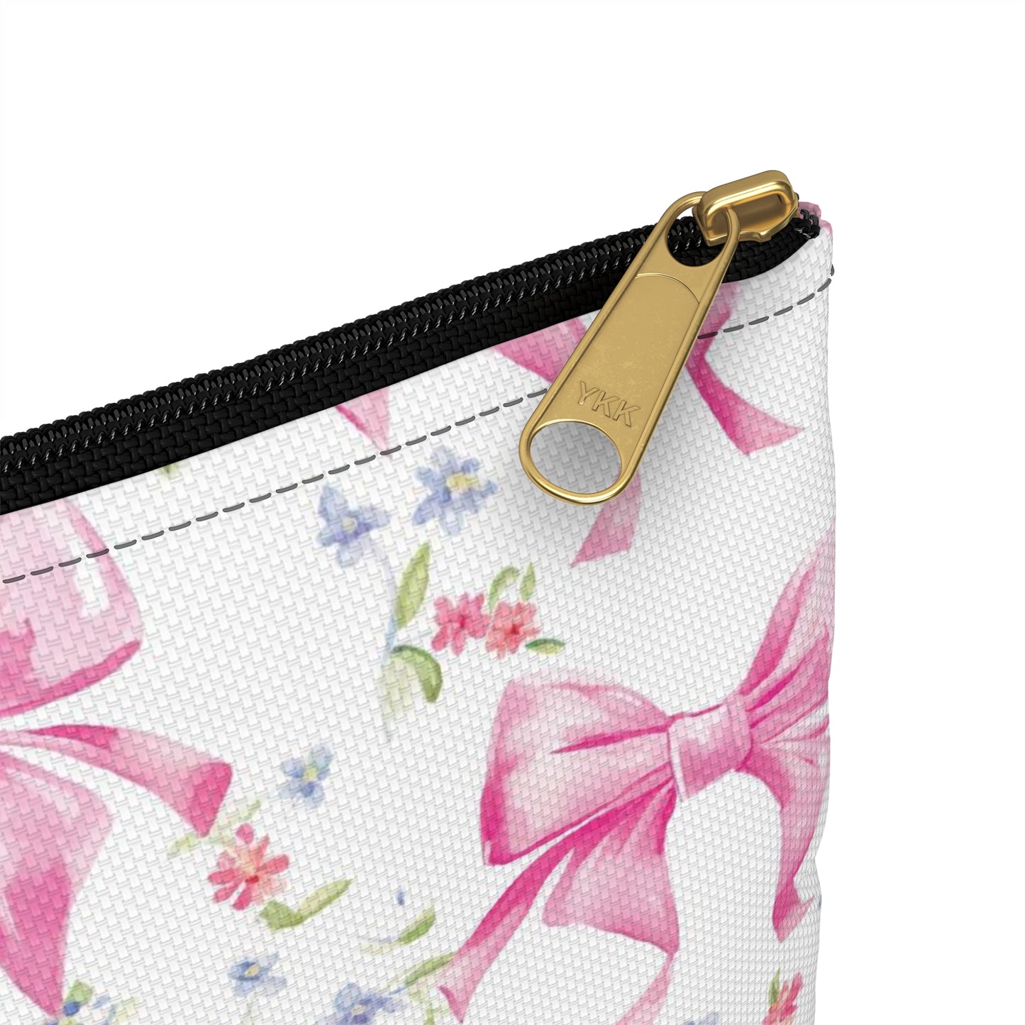 LP - Pink Bow Accessory Pouch