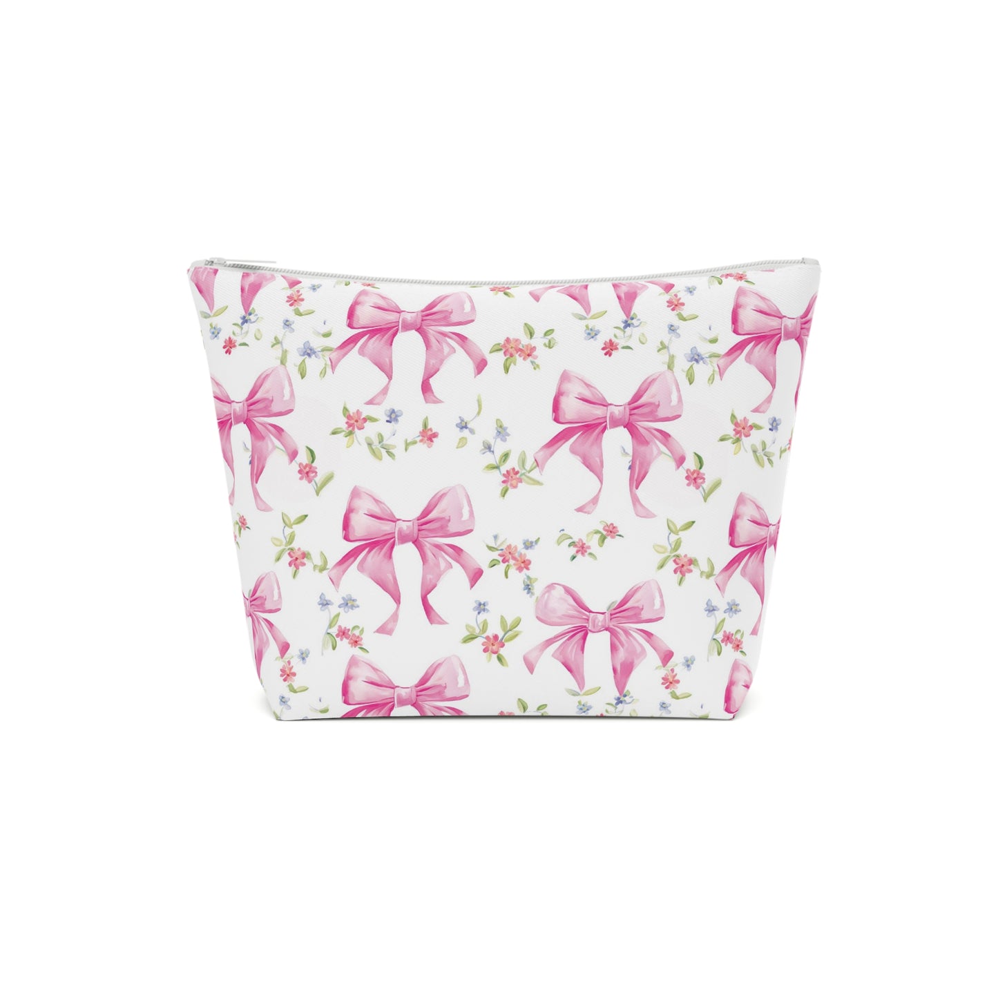 LP Pink Bow - Cotton Cosmetic Bag