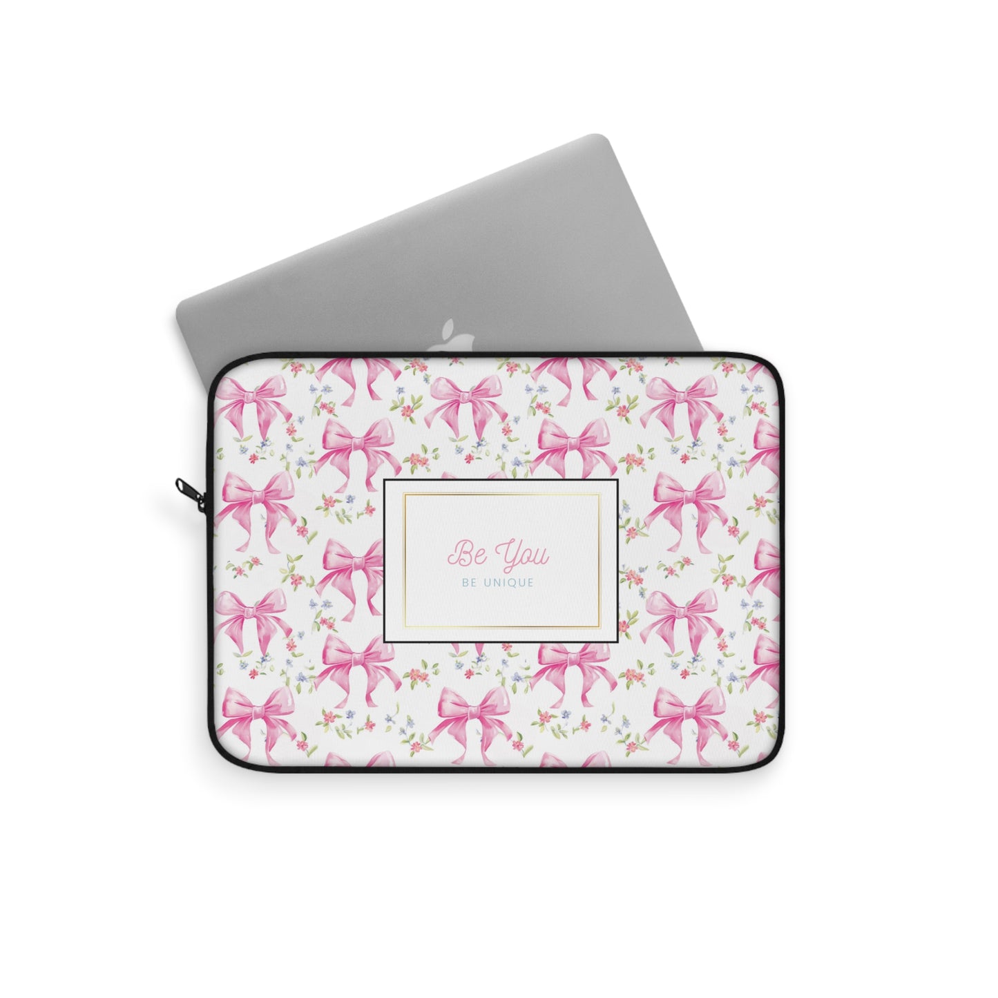 LP - Pink Bow Laptop Sleeve